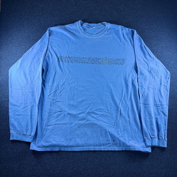 crazy shirts Other - Crazy Shirts Hawaii Blue Hawaii Dyed Long Sleeve Tribal Turtle Honu Tee XXL
